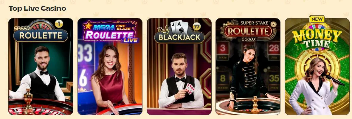 top live games vinylcasino
